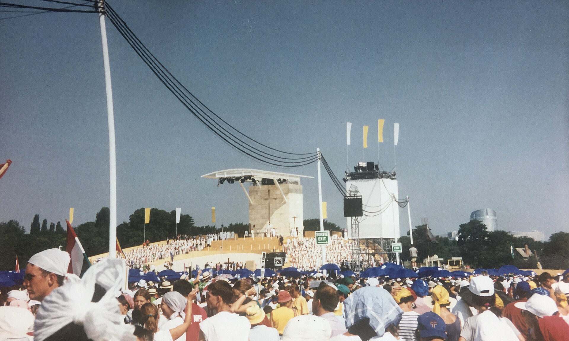 Celebrazione della GMG Parigi 1997